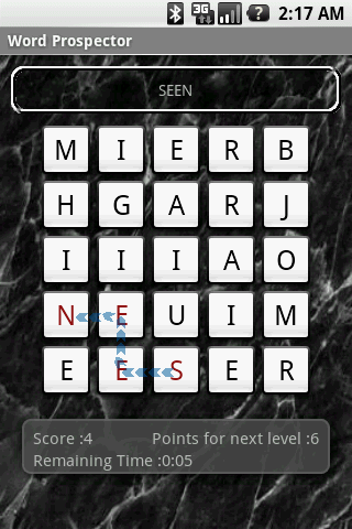 Word Prospector : a fun word game